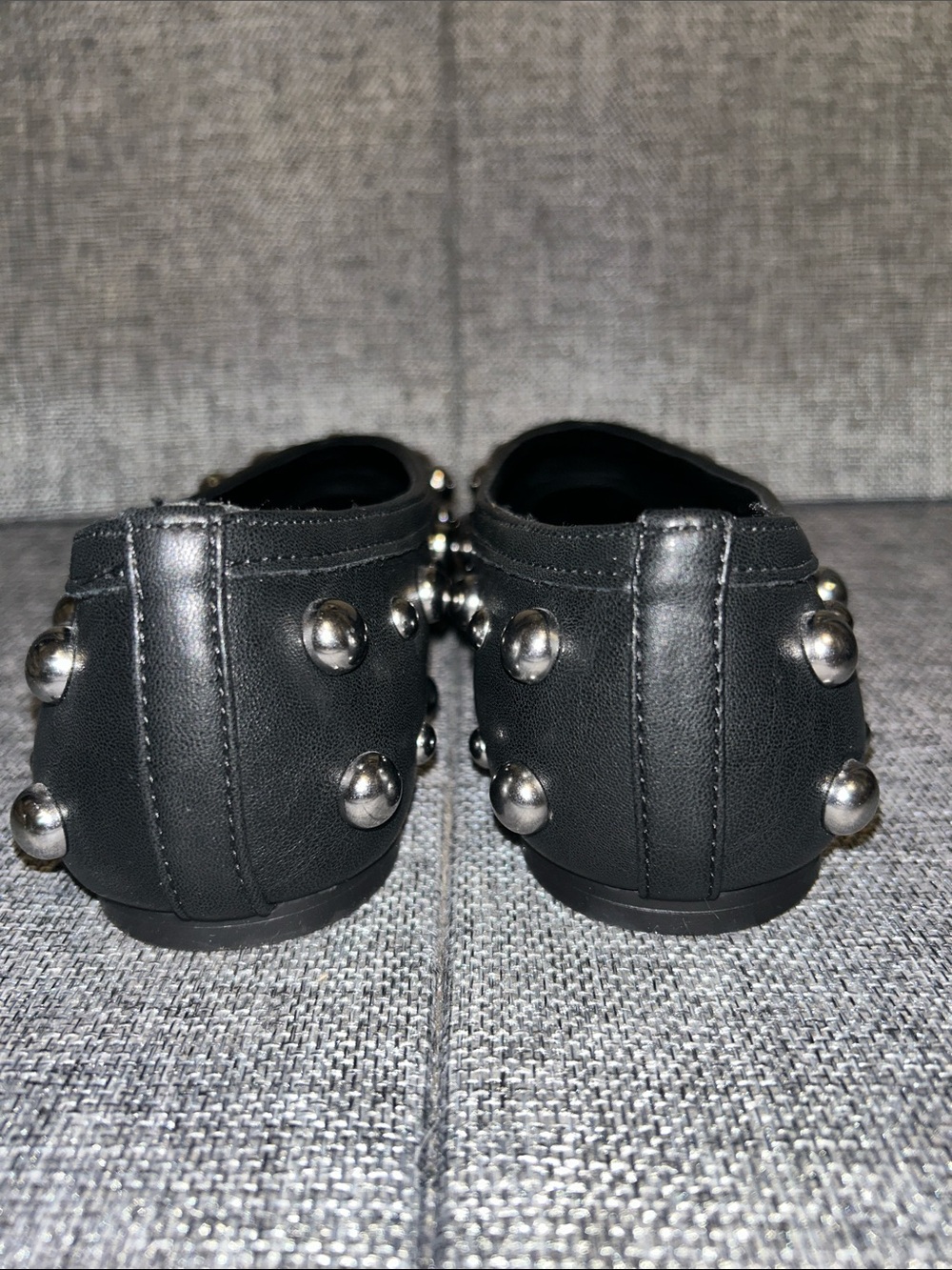 NEW - a new day Black Studded Ballet Flats - Picture 5 of 9